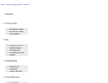Tablet Screenshot of buergerbewegung-pax-europa.de